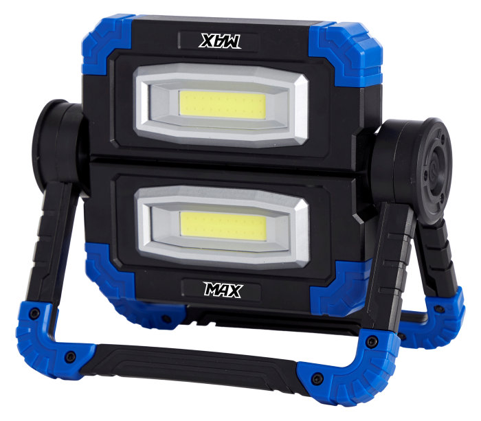 Arbeidslampe LED 2 x 5 W foldbar